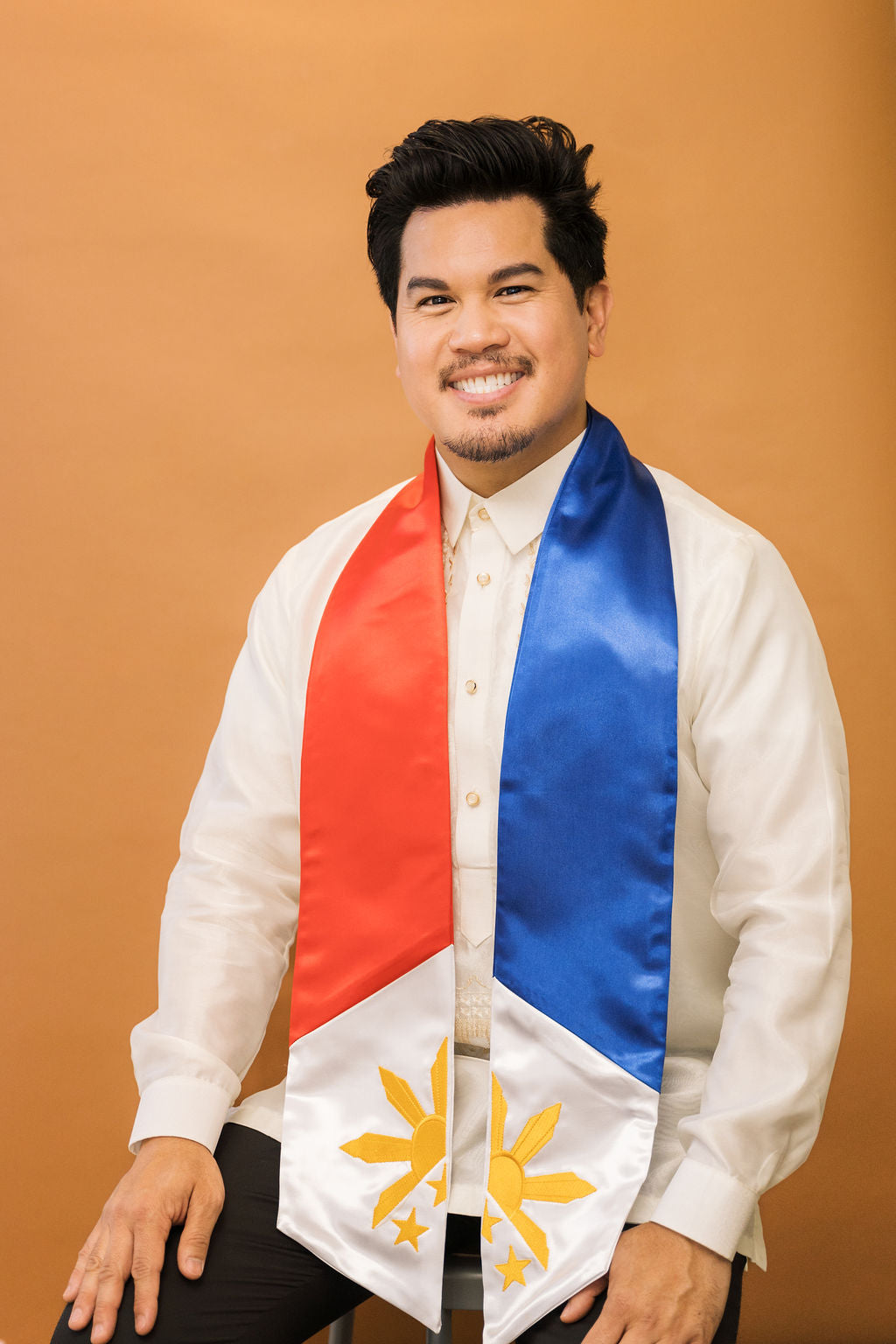 GRADUATION STOLE - BOTTOM EMBROIDERY
