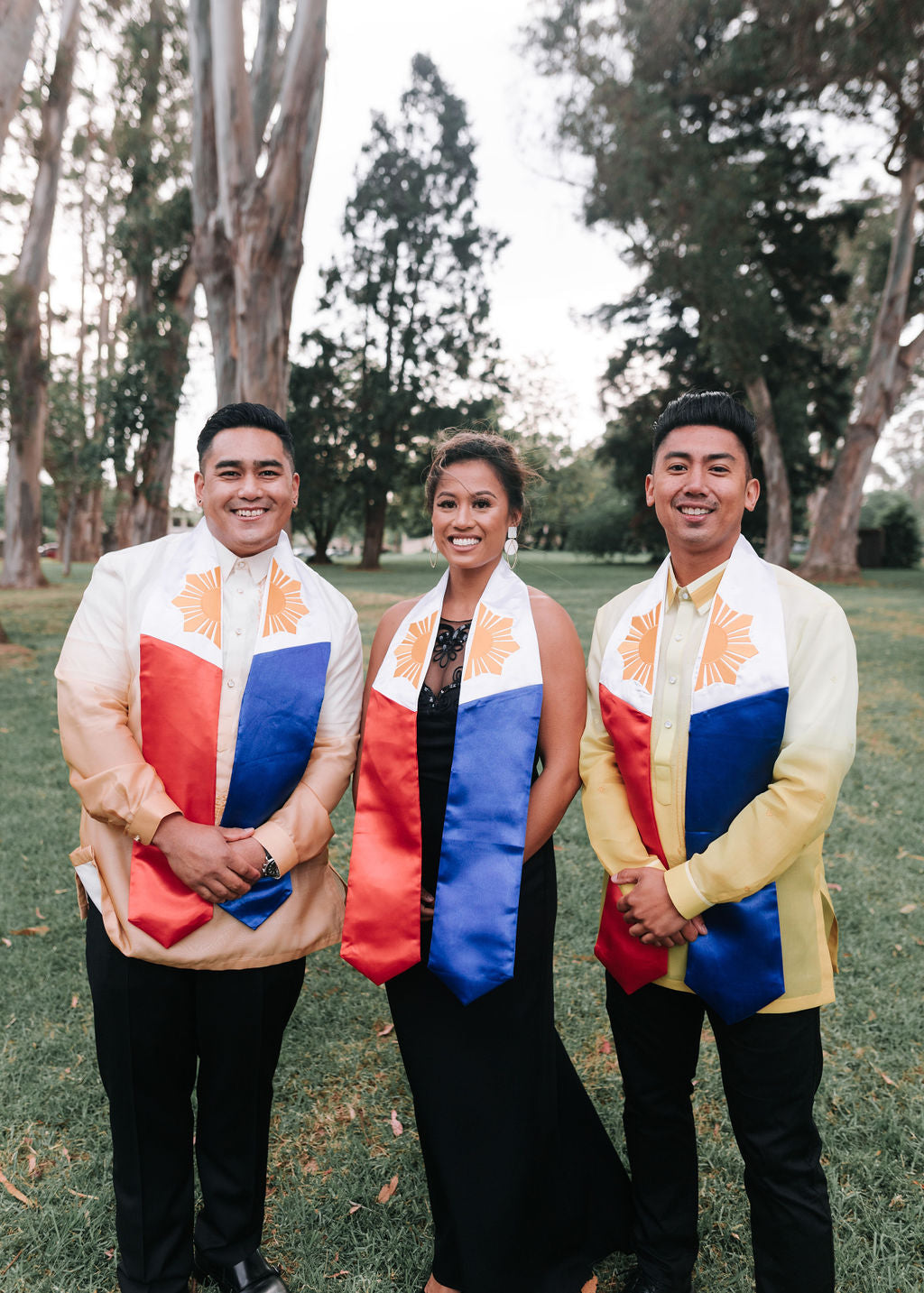 GRADUATION STOLE - TOP EMBROIDERY – Barong & Formal